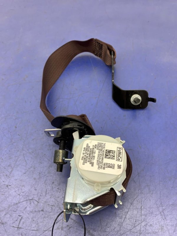 2018, 2019, 2020, 2021 Lincoln Navigator Red 3rd Row Seat Belt Assembly - Rear, Right (Passenger) (OEM)