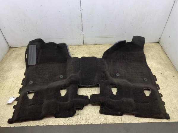 2018, 2019, 2020, 2021 Lincoln Navigator Black Cabin Area Floor Carpet - Front (OEM)