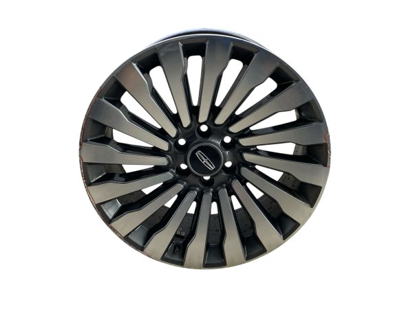 OEM 22x9.5 16-Spoke Machined Charcoal Alloy Wheel for 2018, 2019, 2020, 2021, 2022 Lincoln