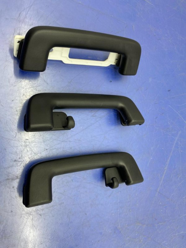 2018, 2019, 2020, 2021 Lincoln Navigator Ebony (Black) Interior Grab Bar Handle Set (OEM)