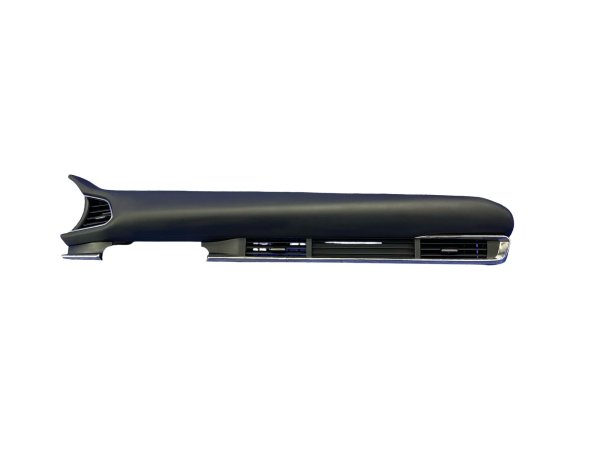 2019, 2020, 2021, 2022, 2023, 2024 Mazda 3 Black Center Dash HVAC Air Vent Trim Panel - Front (OEM)