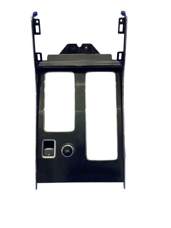 OEM Black Center Console Upper Finish Trim Panel with Cup Holder and Drive Mode Switch for 2020, 2021, 2022, 2023, 2024 Lincoln - Rear Front