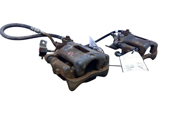 2000, 2001, 2002 Lincoln LS Silver Disc Brake Caliper Set - Rear, Left (Driver) (OEM)