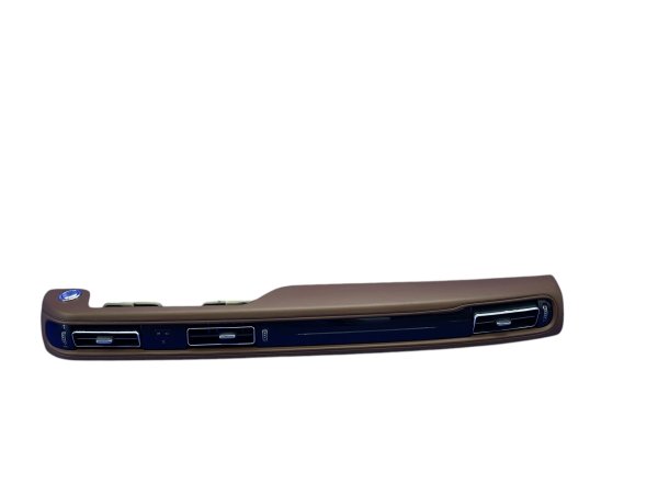 2020, 2021, 2022, 2023, 2024 Lincoln Aviator Brown Center Dashboard Air Vent Duct Trim Cover - Front (OEM)