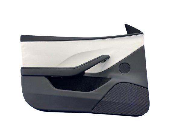 OEM Black Door Interior Trim Panel for 2024, 2025, 2026 Tesla 3 - Front