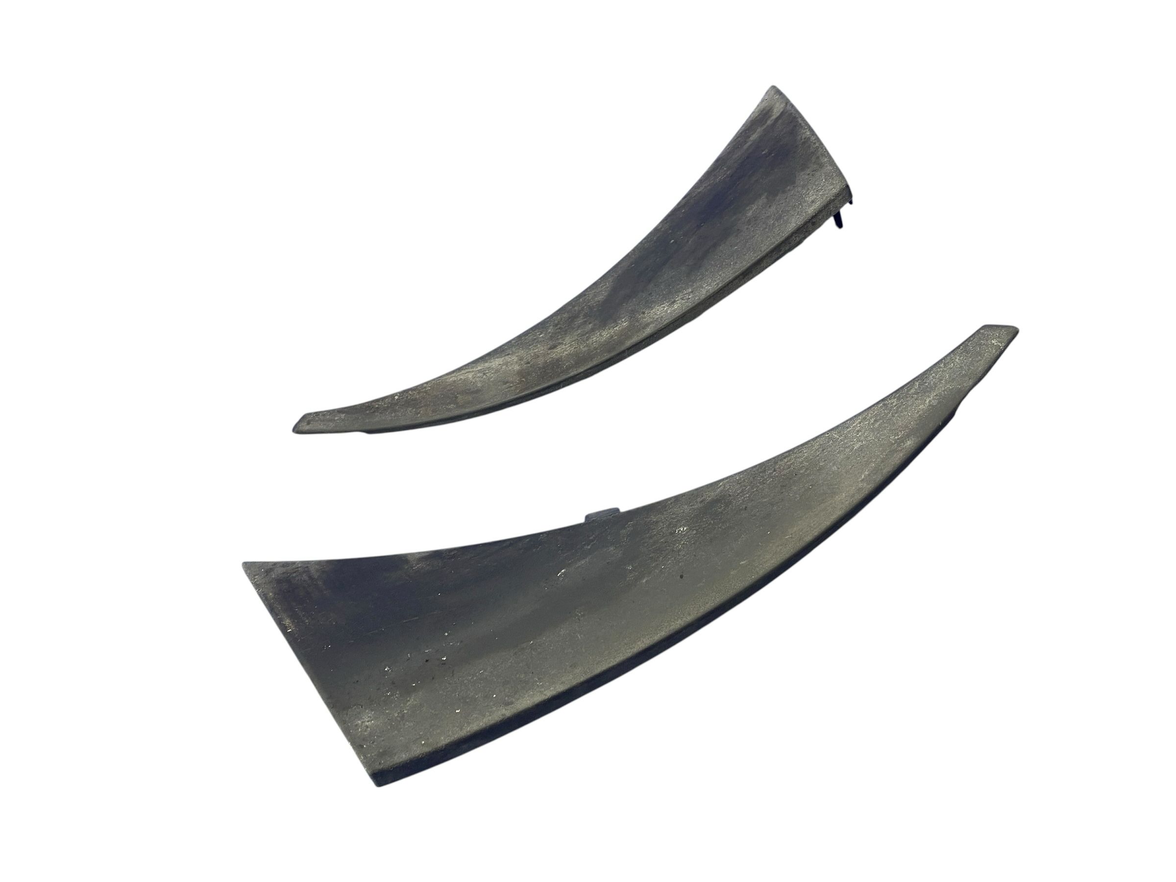 OEM Black Fender Liner Extension Flare Trim Molding Set for 2014, 2015, 2016, 2017, 2018, 2019 Chevrolet - Front, Right (Passenger)