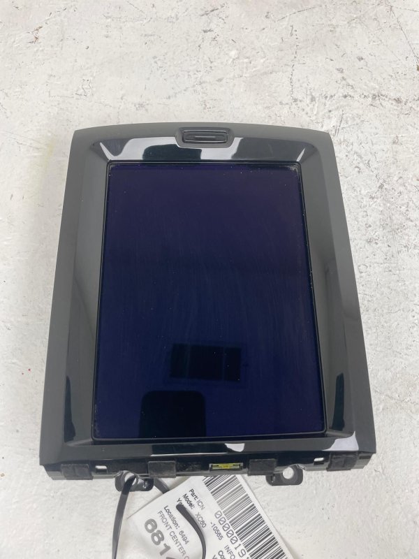 OEM 9-Inch Navigation Infotainment Display Screen for 2021, 2022, 2023 Volvo S60, XC60 - Front
