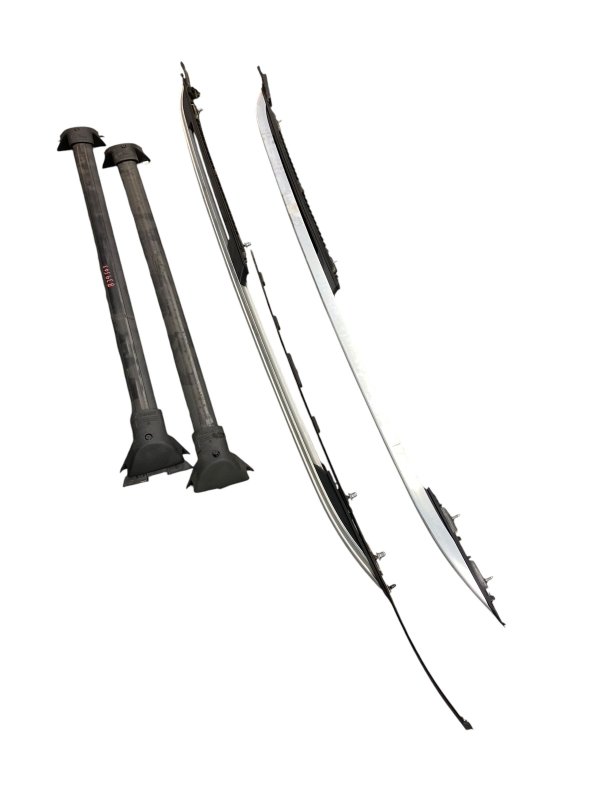 2020, 2021, 2022, 2023, 2024, 2025, 2026 Ford Explorer Black Anodized Aluminum Roof Rack Rail Set (OEM)