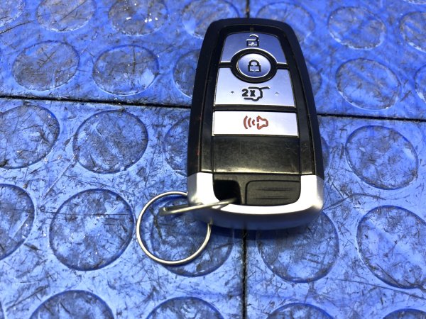 2018, 2019, 2020, 2021, 2022 Ford Explorer 4-Button Smart Key Keyless Entry Transmitter with Power Liftgate (OEM)