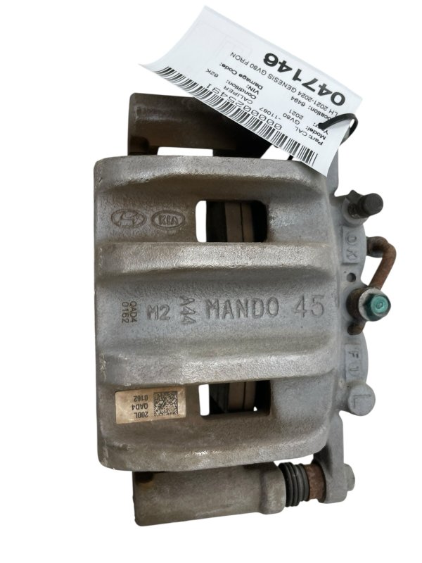 OEM Disc Brake Caliper Assembly for 2021, 2022, 2023, 2024 Genesis GV80 - Rear Front, Left (Driver)