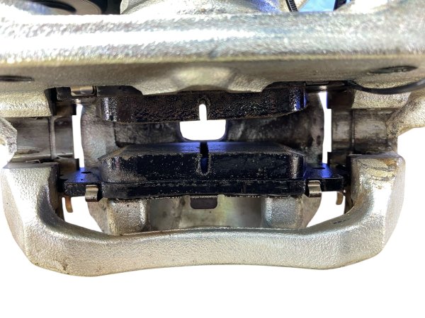 OEM Silver Disc Brake Caliper with Parking Brake Actuator for 2018, 2019, 2020, 2021, 2022, 2023, 2024, 2025, 2026 Lexus & Toyota - Front Rear, Right (Passenger)