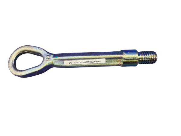 OEM Silver Emergency Screw-In Tow Hook for 2014, 2015, 2016, 2017, 2018, 2019, 2020, 2021, 2022, 2023, 2024 BMW