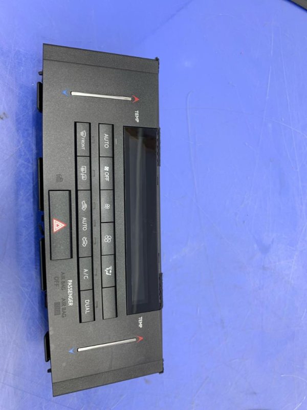 2015, 2016, 2017 Lexus RC F Black Climate Control Switch Panel - Front (OEM)