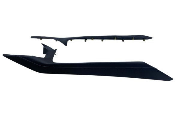OEM Black Center Console Trim Panel Set for 2020, 2021, 2022, 2023, 2024 Mazda CX-30 - Front