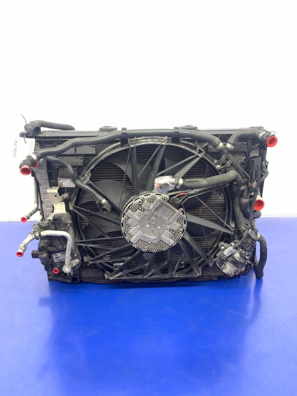 OEM 850-Watt Radiator and Condenser Fan Motor Assembly for 2009, 2010, 2011, 2012, 2013, 2014, 2015, 2016, 2017, 2018, 2019 BMW