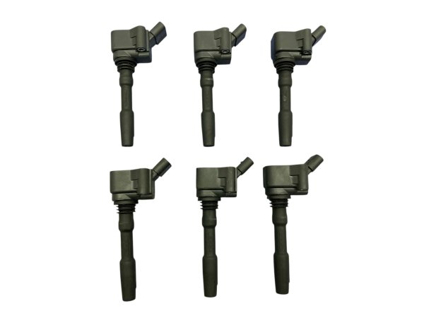 OEM Ignition Coil Pack Set of 6 for 2017, 2018, 2019, 2020, 2021, 2022, 2023, 2024 Audi & Volkswagen