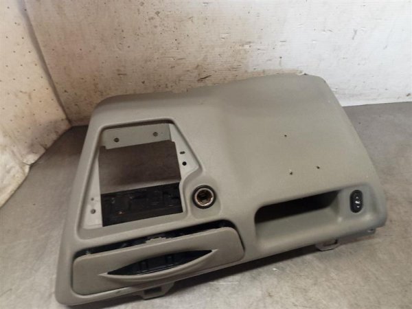 2000, 2001, 2002, 2003, 2004 Ford Excursion Gray Center Dash Panel with Cup Holder - Lower Rear (OEM)