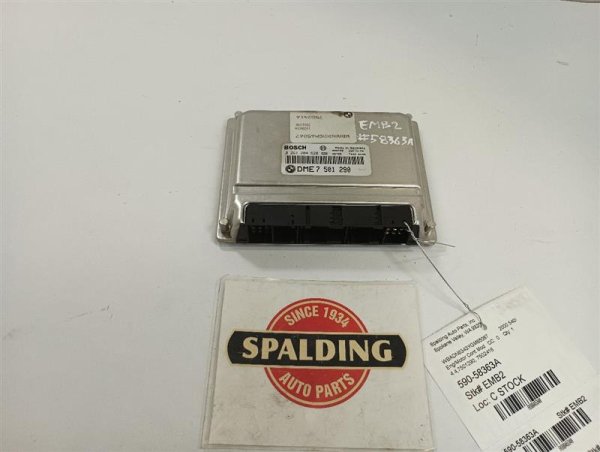 OEM Engine Control Module with Immobilizer for 1999, 2000 BMW 540i