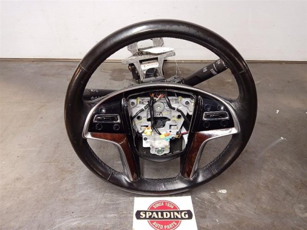 OEM Black Steering Column Assembly with Electronic Lock for 2013, 2014 Cadillac