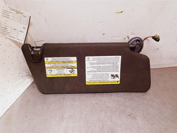 2011, 2012, 2013, 2014, 2015 Ford Explorer Black Sun Visor without Garage Door Opener - Left (Driver) (OEM)