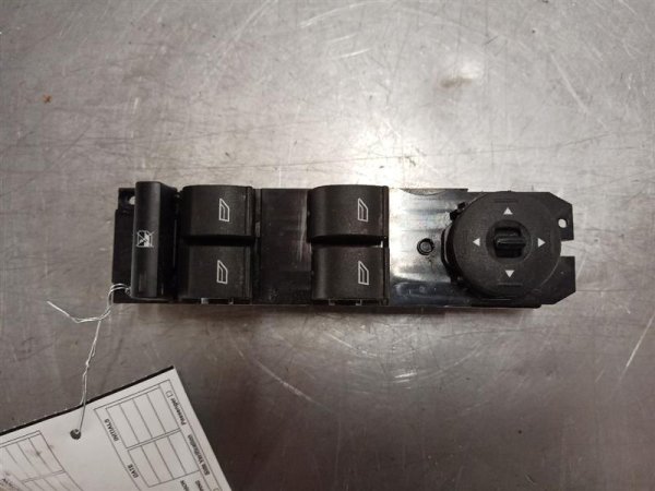 OEM Black Master Power Window and Door Lock Switch for 2012, 2013, 2014, 2015, 2016, 2017, 2018, 2019 Ford Escape, Focus, Transit Connect - Front Left (Driver)