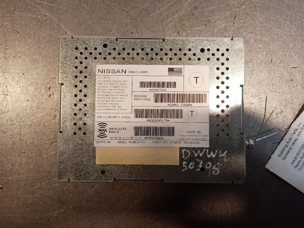 OEM XM Satellite Radio Receiver for 2007, 2008, 2009, 2010, 2011, 2012, 2013, 2014, 2015, 2016, 2017 INFINITI & Nissan