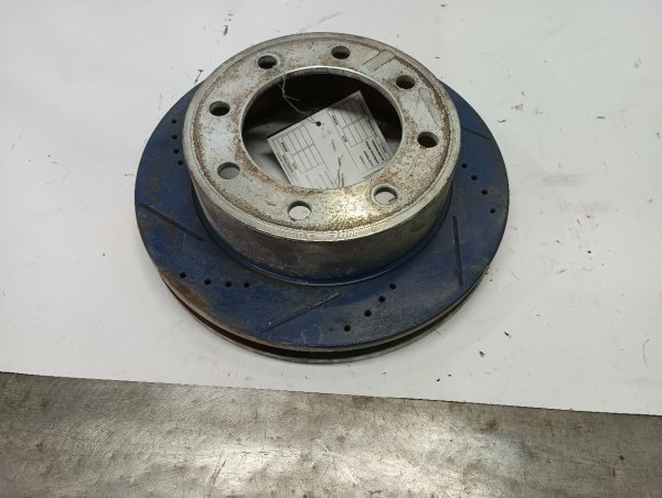2000, 2001, 2002, 2003, 2004, 2005 Ford Excursion Slotted and Drilled Disc Brake Kit - Rear (OEM)