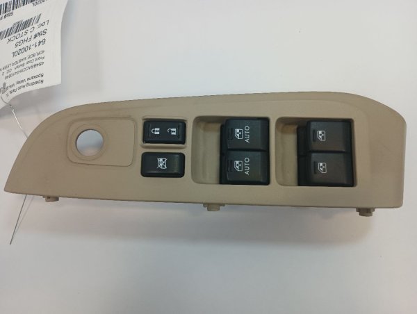 OEM Beige Master Power Window and Door Lock Switch for 2017 Subaru Legacy - Left (Driver)