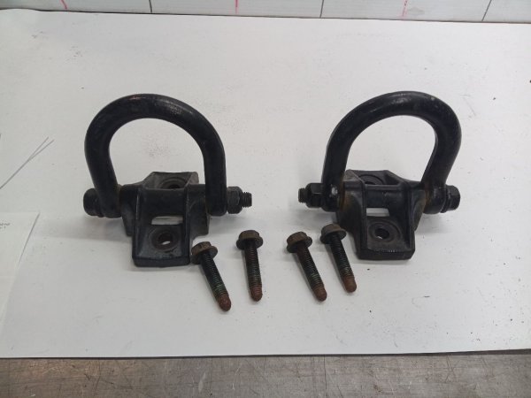 2003, 2004, 2005, 2006, 2007, 2008, 2009 Hummer H2 Rear Tow Hooks - Left (Driver) (OEM)