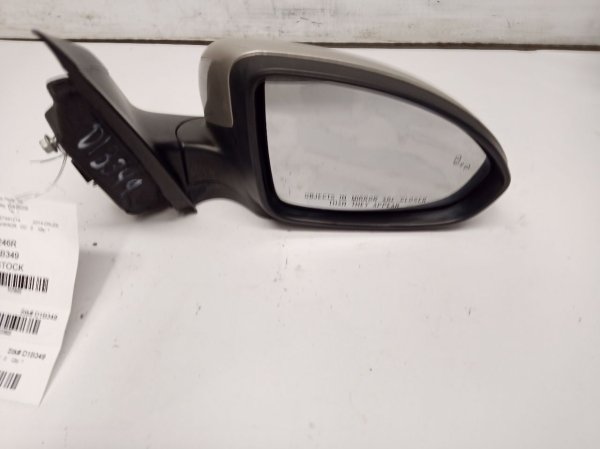 2013, 2014, 2015, 2016 Chevrolet Cruze Red Power Door/Side View Mirror - Right (Passenger) (OEM)