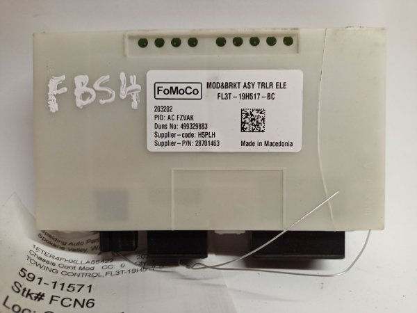 OEM Trailer Tow Brake and Lamp Control Module for 2017, 2018, 2019, 2020, 2021, 2022, 2023, 2024 Ford & Lincoln