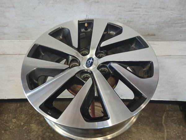 OEM 17x7 5-Spoke Machined Charcoal Alloy Wheel for 2020, 2021, 2022, 2023, 2024, 2025 Subaru Legacy