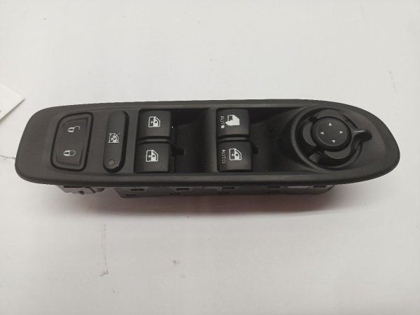 2017, 2018, 2019, 2020, 2021 Jeep Compass Black Master Power Window and Door Lock Switch - Left (Driver) (OEM)