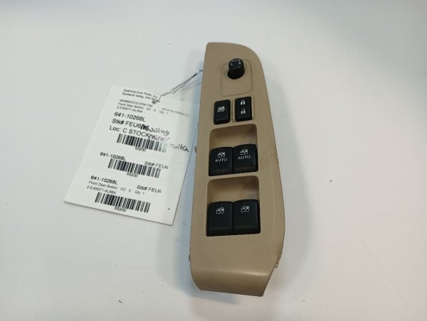 OEM Master Power Window and Door Lock Switch for 2018, 2019 Subaru Legacy, Outback - Front Left (Driver)