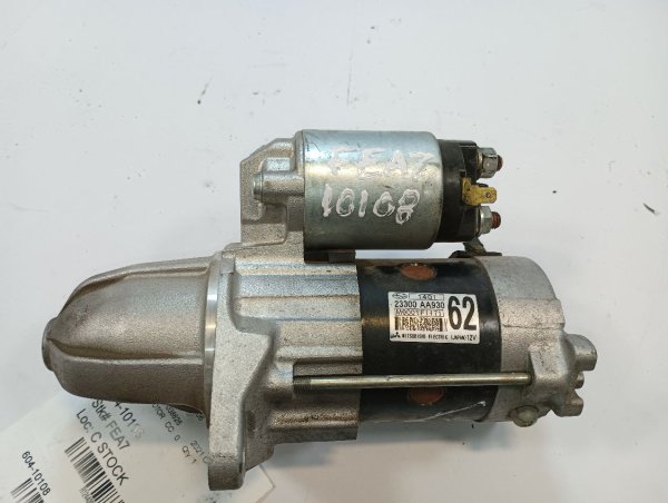 OEM Red Starter Motor Assembly for 2019, 2020, 2021, 2022, 2023, 2024, 2025 Subaru Crosstrek, Forester, Legacy