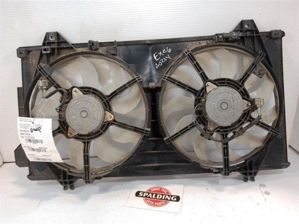 2014, 2015, 2016, 2017, 2018, 2019, 2020, 2021 Mazda 6 Dual Radiator and Condenser Fan Assembly (OEM)