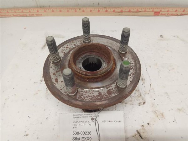 OEM Hub Assembly for 2011, 2012, 2013, 2014, 2015, 2016, 2017, 2018, 2019, 2020, 2021, 2022, 2023, 2024, 2025 Dodge & Jeep • Durango, Grand Cherokee - Front