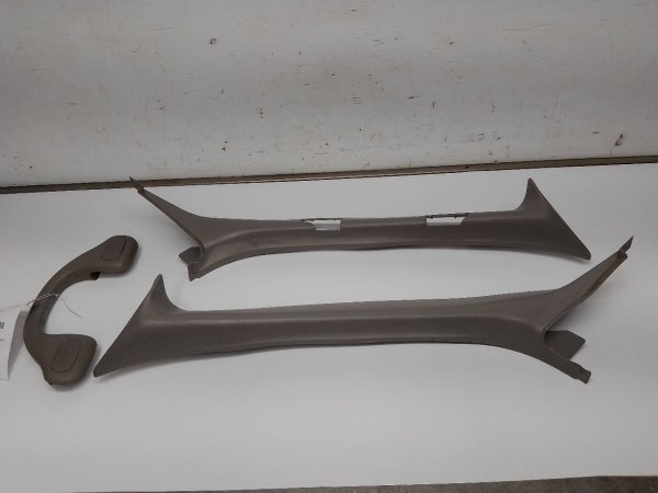 2000, 2001, 2002, 2003, 2004, 2005 Ford Excursion Gray A-Pillar Trim Panel - Left (Driver) (OEM)