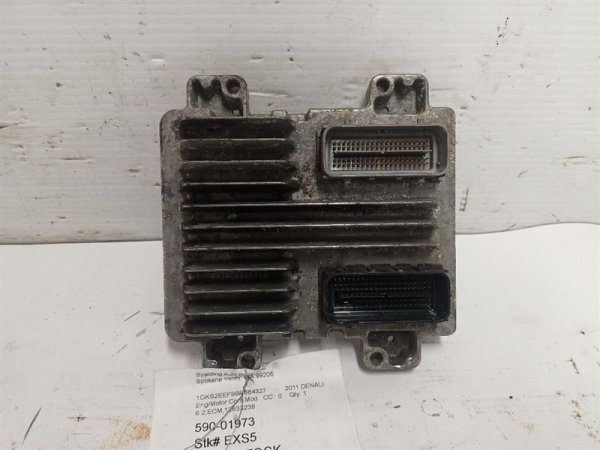 OEM Gray Engine Control Module (ECM) for 2010, 2011, 2012, 2013, 2014, 2015, 2016, 2017 Cadillac, Chevrolet, & GMC