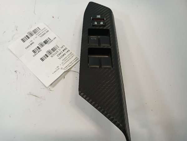 OEM Black Master Power Window and Door Lock Switch for 2013, 2014, 2015, 2016, 2017, 2018, 2019 Scion & Toyota - Left (Driver)