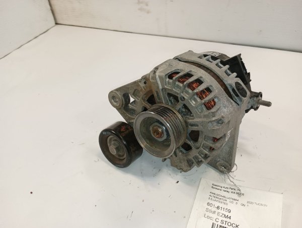 OEM 150 Amp Alternator for 2016, 2017, 2018, 2019, 2020, 2021 Hyundai & Kia • Elantra, Soul, Tucson