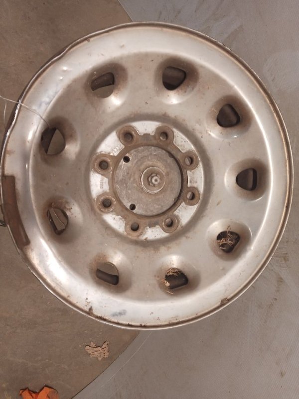 2001, 2002, 2003, 2004, 2005 Ford Excursion 16-Inch 9-Hole Chrome Cladded Steel Wheel (OEM)