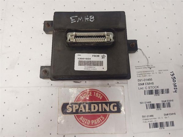 OEM Fuel Pump Chassis Control Module for 2007, 2008, 2009 Cadillac, Chevrolet, GMC, & Hummer