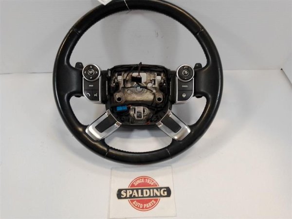 2017, 2018, 2019, 2020 Land Rover Range Rover Black Heated Leather Steering Wheel Assembly (OEM)