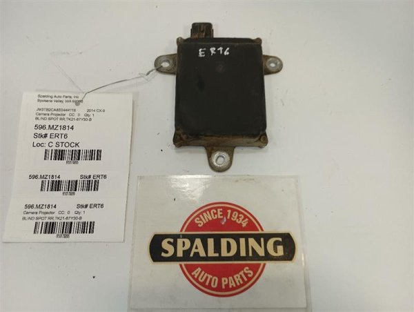 OEM Blind Spot Radar Module for 2013, 2014, 2015 Mazda CX-9 - Rear