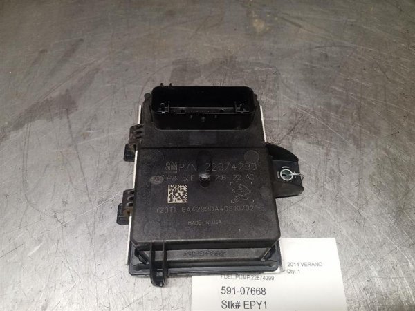 OEM Fuel Pump Control Module for 2013, 2014 Cadillac & Chevrolet • Camaro, Caprice, Impala, XTS