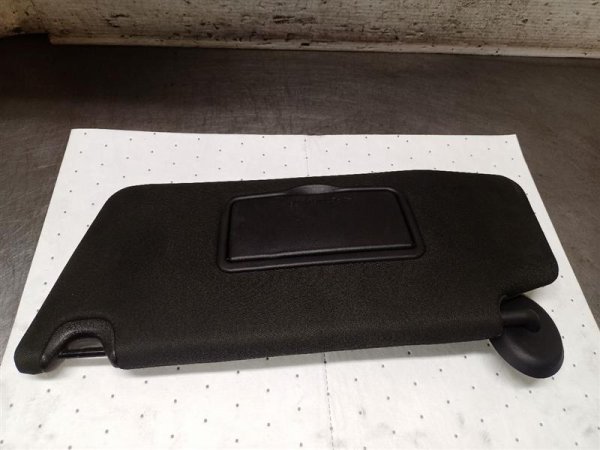 OEM Black Sun Visor with Garage Door Opener and Illuminated Mirror for 2011, 2012, 2013, 2014, 2015 Ford - Left (Driver)