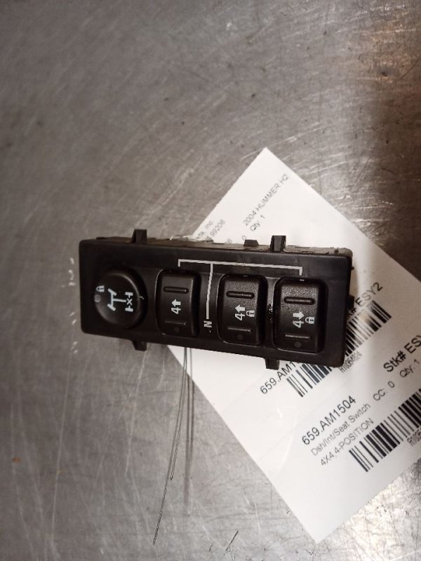 2003, 2004, 2005, 2006, 2007 Hummer H2 4WD Transfer Case Switch (OEM)