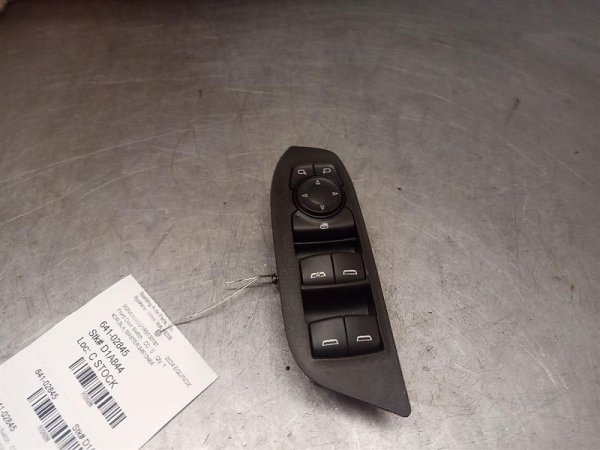 OEM Black Master Power Window and Door Lock Switch for 2016, 2017, 2018, 2019, 2020, 2021, 2022, 2023, 2024, 2025 Buick, Chevrolet, & GMC - Left (Driver)